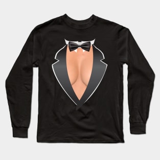 Female Tuxedo - Stag and Doe Long Sleeve T-Shirt